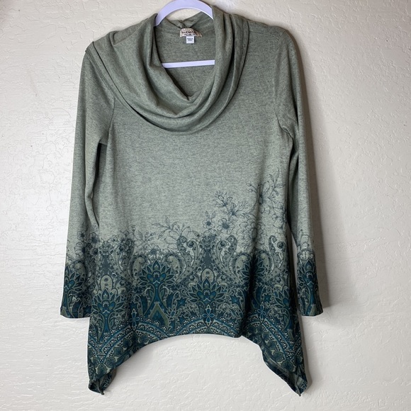 ONE WORLD Tops - Oneworld cowl neck